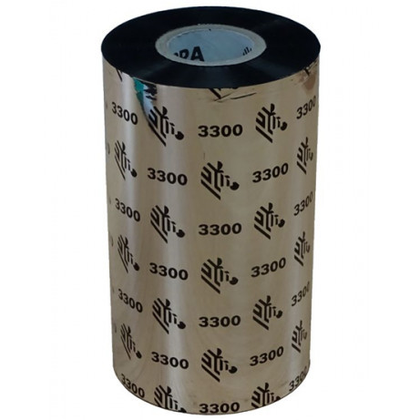 Zebra 110mm x 300m Wax-Resin Ribbon